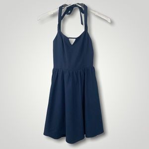 Tobi Halter Mini Dress with Cut Outs Medium✨